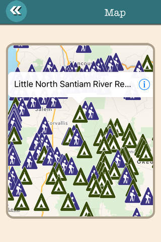 Oregon State Campgrounds & Hiking Trails screenshot 2