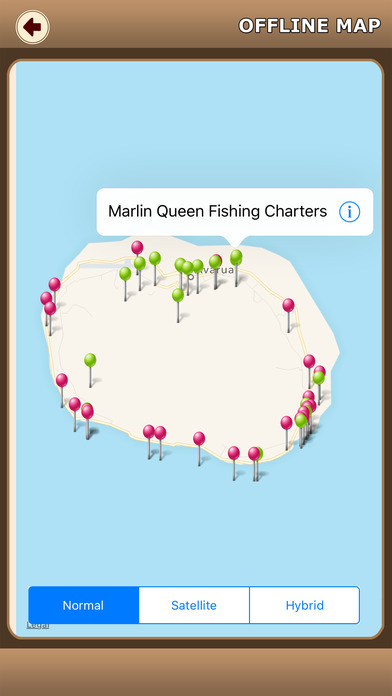 Cook Island Offline Map Explorer screenshot 2