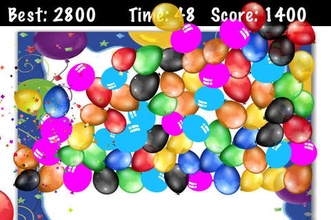 TappyBalloons - Pop and Match Balloons Fun game. screenshot 2