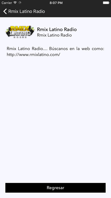 Rmix Latino Radio screenshot 2