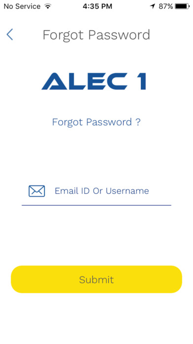 Alec1 CustomerApp screenshot 2