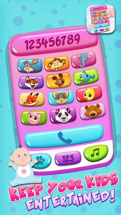Play Phone: Baby Toy Phone with Musical Games screenshot 2