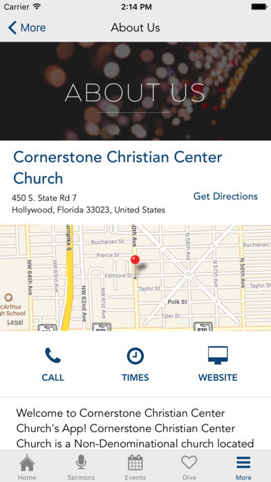 Cornerstone Christian Ctr screenshot 3