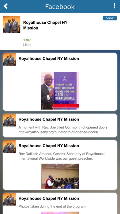 RoyalhouseChapel NY screenshot 3