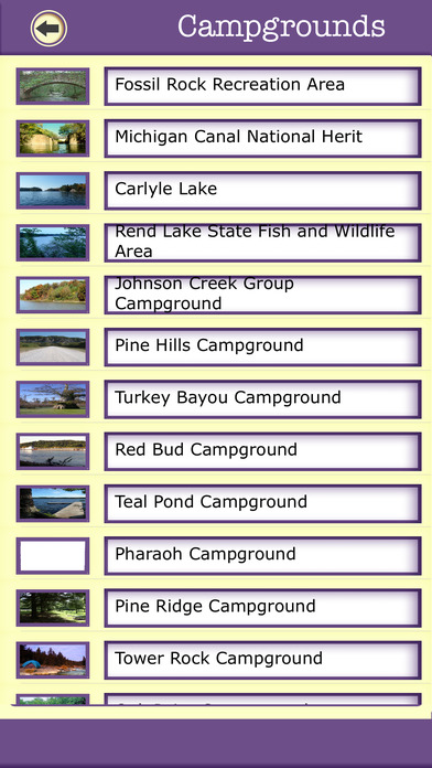 Illinois Campgrounds & Hiking Trails,State Parks screenshot 3