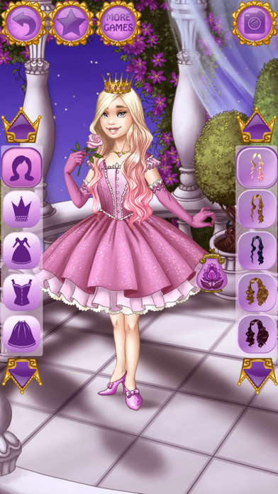 Cute Princess Dress Up - games for girls screenshot 2