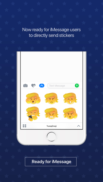 Trump Emoji - Stickers Keyboard for Donald Trump screenshot 3
