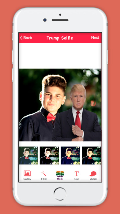 Selfie With Trump - Trump Selfie Photo Editor screenshot 2