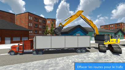 Heavy Excavator Machinery: Snow Plowing Simulator screenshot 4