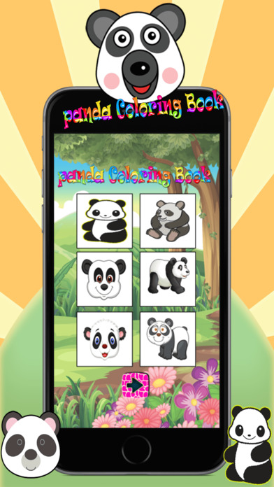 Lovely Panda Coloring Book For Kids screenshot 2