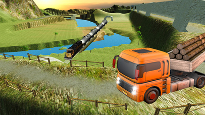 Heavy Cargo Truck Transport 3D screenshot 2