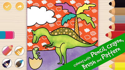 Pic Pen Coloring Book: Educational Game for Kids screenshot 3