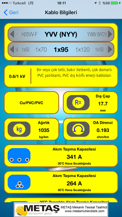 Metaş Elektrik screenshot 2