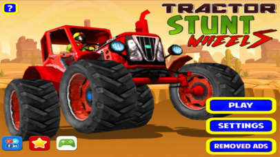 Tractor Stunt Wheels - Tractor Stunt Race 4 Kids screenshot 3