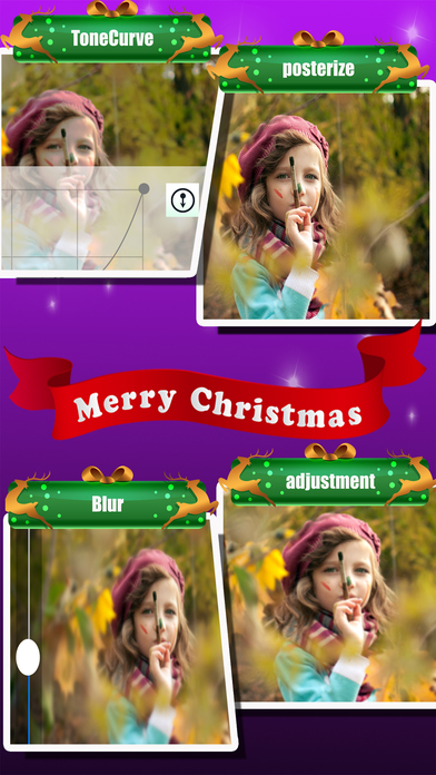 Christmas Photo Lab - Stickers Art, Emoji Filters screenshot 2