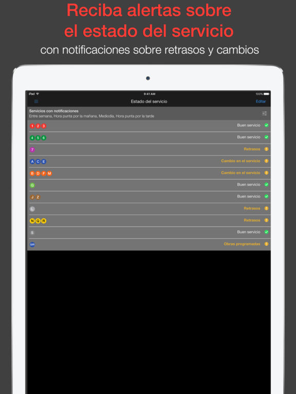 Captura de pantalla del iPad 2