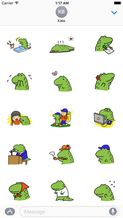Alligator My Lovely Pet Sticker screenshot 2