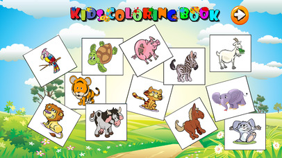 Animal Coloring Book For Kids Education Game screenshot 2