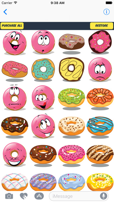 Donuts Sticker Pack screenshot 3