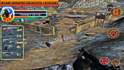 Commando On Mission : Real Shooting Game Pro screenshot 4