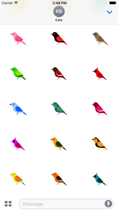 Colorful birds screenshot 3