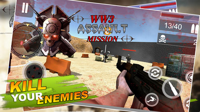 WW3 Assault Mission : Kill The Deadly Enemies screenshot 2