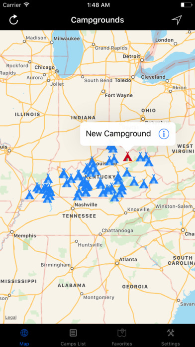 Kentucky – Campgrounds & RV Parks screenshot 3