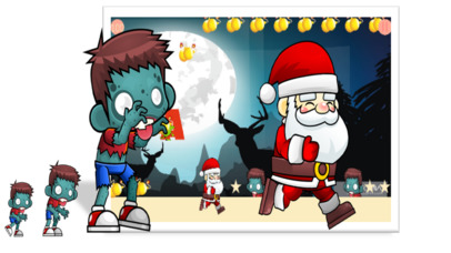 Super Santa Run educational games in science screenshot 2