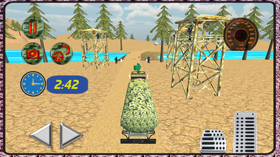 Extreme Army Oil Truck Drive Game - Pro screenshot 2