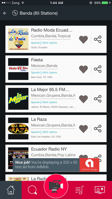 Banda Music Radio screenshot 2