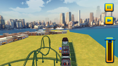 3D Roller Coaster Rush Simulator screenshot 2