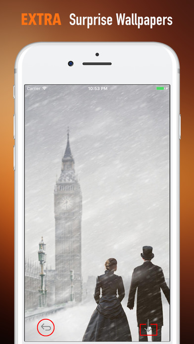 London Snow Wallpapers HD-Quotes and Art Pictures screenshot 3