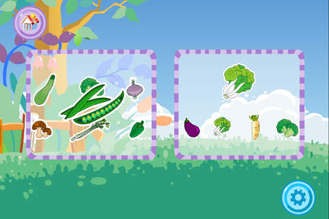 宝宝早教® - 认蔬菜 - 儿童游戏幼儿启蒙教育识图卡 screenshot 3