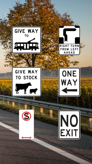 Aussie Road Signs screenshot 4