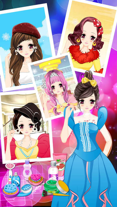 Cute Girl - Dress Up & Makeover free games screenshot 2