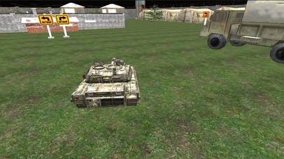 VR Military Tank Parking Driver Army Truck Driving screenshot 4