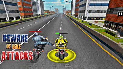 3d Bike Attack : Death Race screenshot 2