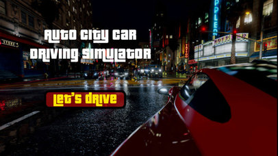 Auto City Car Driving Simulator 2017 screenshot 4