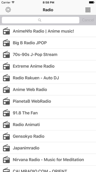 Radio FM Anime online Stations screenshot 2