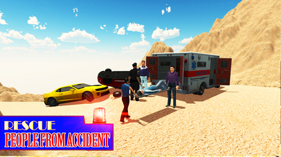 Offroad Ambulance Rescue Driving & Emergency Sim screenshot 3