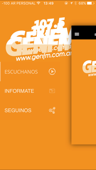 Gen 107.5 | Córdoba screenshot 2