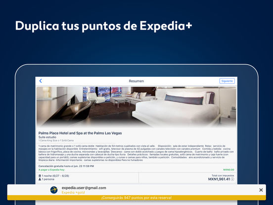 Captura de pantalla del iPad 4