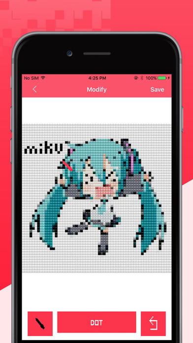 Pixel Beads Pro - Cross Stitch, Mosaic, beads pics screenshot 4