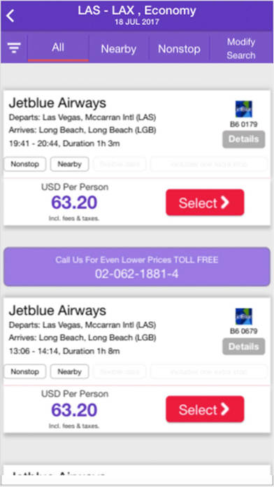 BookingWiz Flights screenshot 2
