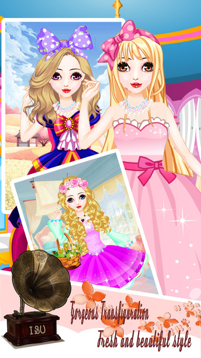 Dressup fashion royal princess - Girls Games Free screenshot 2