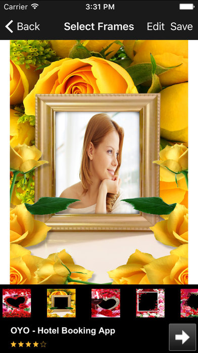 Rose Day Free Photo Frame Editor For Wishes screenshot 2