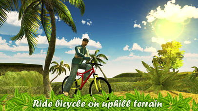 Uphill Bicycle Crazy Rider 3D – Mountain cycling screenshot 3