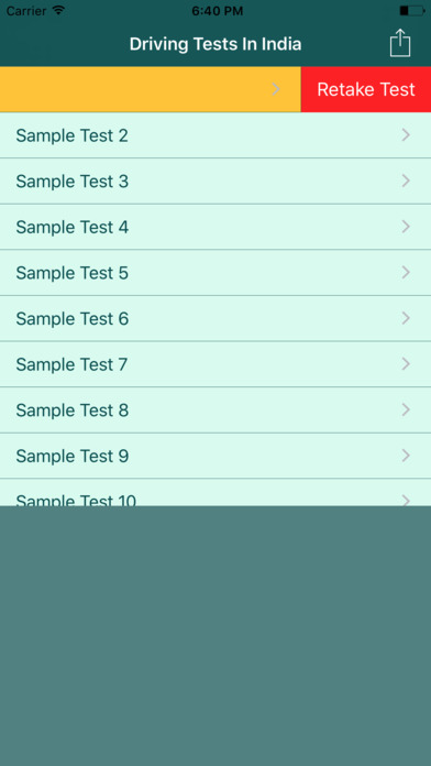 Driving Tests in Mobile screenshot 4