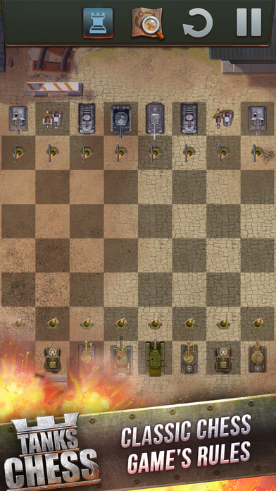 Tanks Chess - Brain Battle screenshot 2