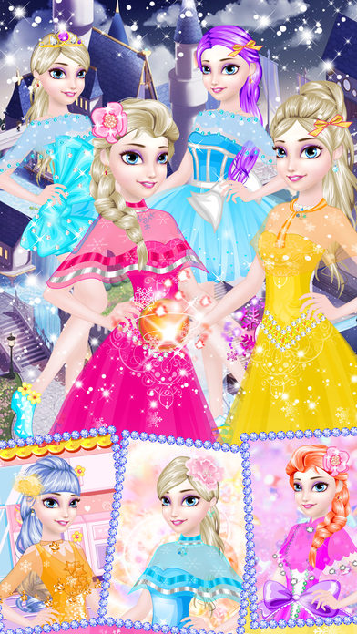 Princess's dinner - Dress up game for free screenshot 2